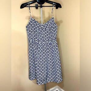 JCrew Sun Dress size 14, Blue and White